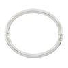Image 7 : 14K White Gold 6.75 5.9mm Classic Tube Polished Hinged Open Bangle Bracelet