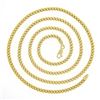 Image 3 : NEW Unisex Solid 14k Yellow Gold 3.4mm Miami Cuban Curb Link 24" Chain Necklace
