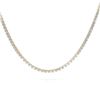 Image 4 : 21.41 ctw Diamond Eternity Necklace - 18KT Yellow Gold
