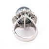 Image 3 : 14mm Tahitian Cultured Pearl and 1.80 ctw Diamond 18K White Gold Ring (GIA CERTI