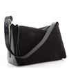 Image 1 : Loewe Berlingo Bag Nubuck with Calfskin Large Black