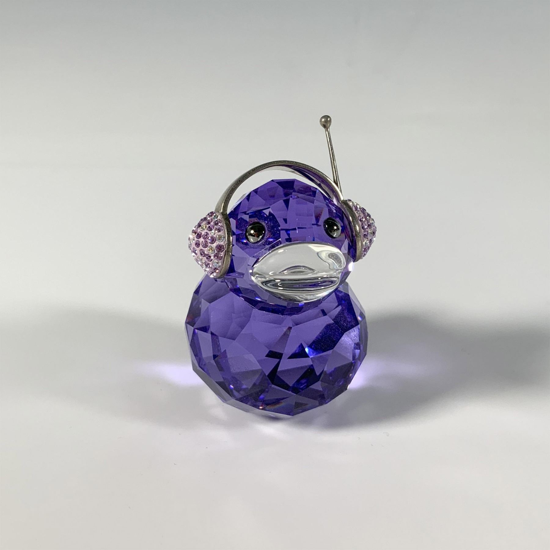 Swarovski Crystal Happy Duck Figurine, Duck J