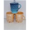 Image 1 : Set of 3 Anchor Hocking Fire King Coffee Cups