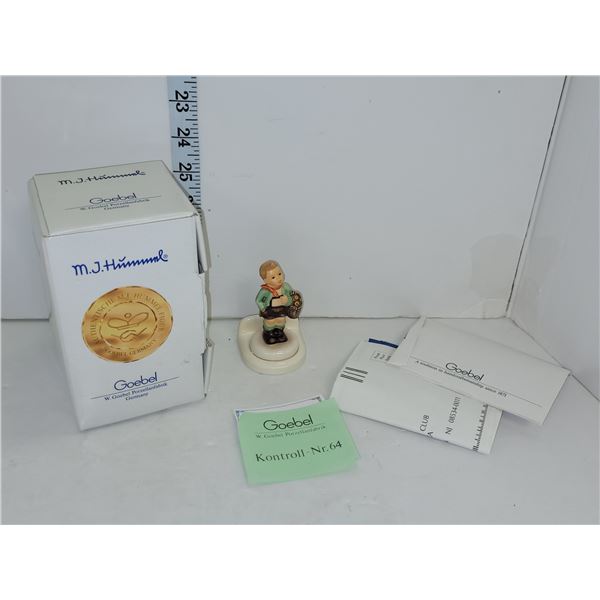 Hummel Goebel Village Boy With Original Box
