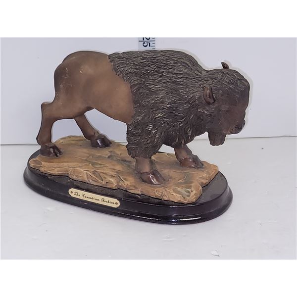 Woodland Bison Statue "The Canadian Rockies"