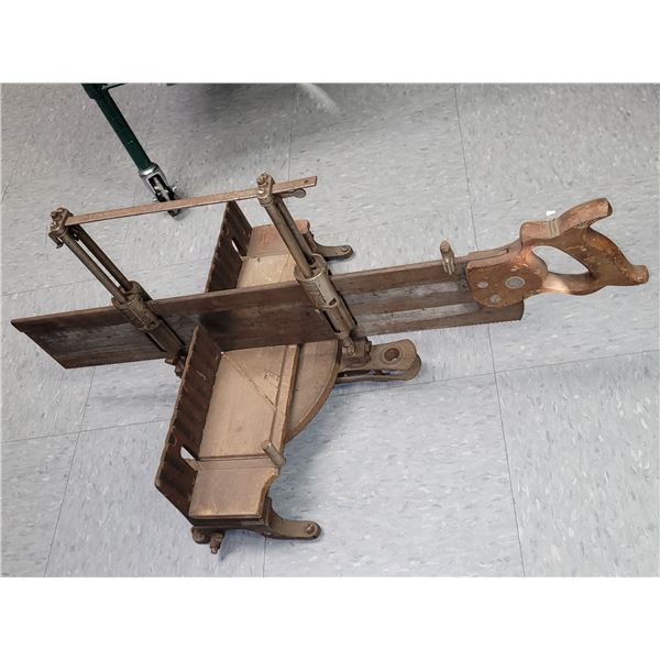 Antique Stanley Mitre Box Saw