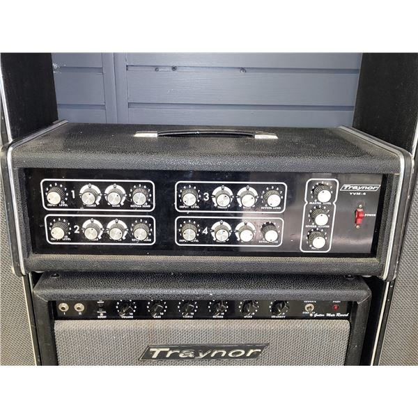 Vintage Traynor 4 Channel PA Head with Master Volume - Model YVM-4