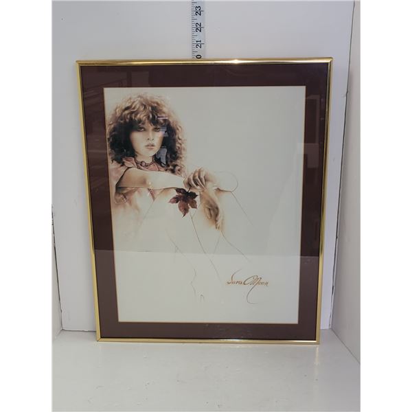 Framed Vintage Sarah Moon Print