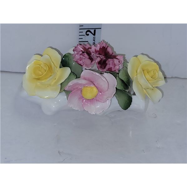 Vintage Healacraft Bone China Flower Vase