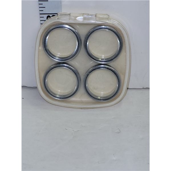 Vintage Zeiss Ikon Camera Lens Filters in Org Container