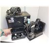 Image 1 : Singer Featherweight 3-110 Sewing Machine w/ Case, Controller & Accessories
