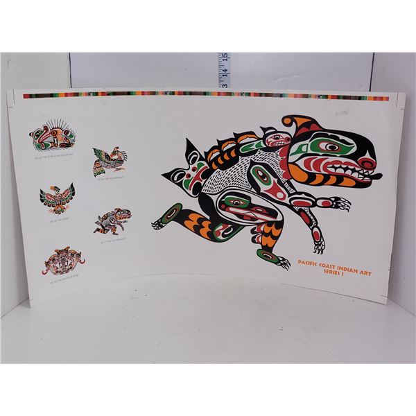 Limited Edition Jim Nelson Haida Art Print Set - Pacific Coast Indian Art Series 1