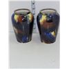 Image 2 : Antique Pair Of Sterling Silver (Hallmarked) Vase