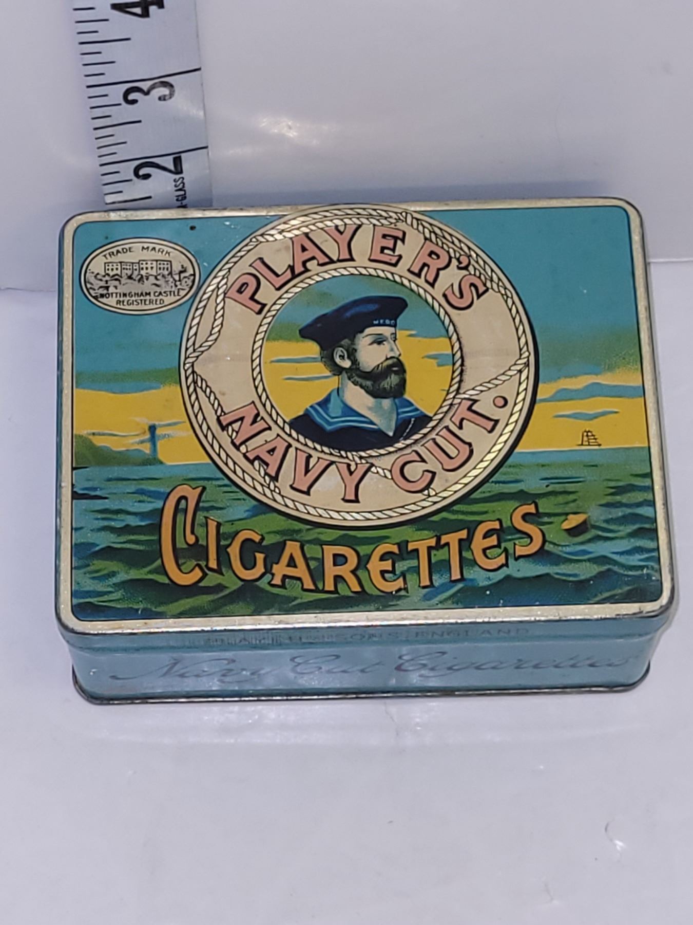 Players Navy Cut Cigarettes Tin