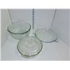 Image 1 : Lot of Vintage Clear Glass Pyrex Cookware + Mixing Bowl