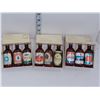 Image 1 : Lot of 3 Souvenir Boxed Beer Stubby Bottles (they are plastic)