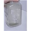 Image 2 : Lot of 2 Old Nabob Glass Jars - One is Sqaure, One is Round (missing lid)