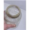 Image 9 : Lot of 2 Old Nabob Glass Jars - One is Sqaure, One is Round (missing lid)