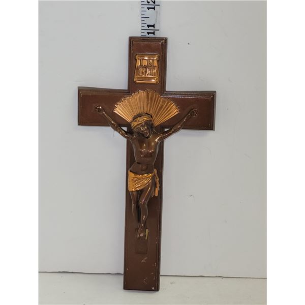 Vintage Jesus Christ Crucifix - Metal