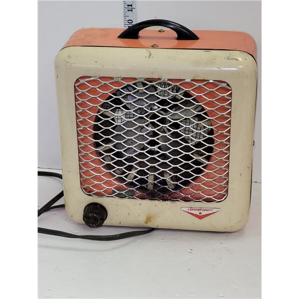 Vintage Canadian Beauty Portable Heater - Works Fantastic!