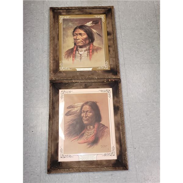 Pair of Bill Hampton Framed Prints