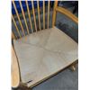 Image 4 : Vintage Hans Wagner Sisal Rocking Chair