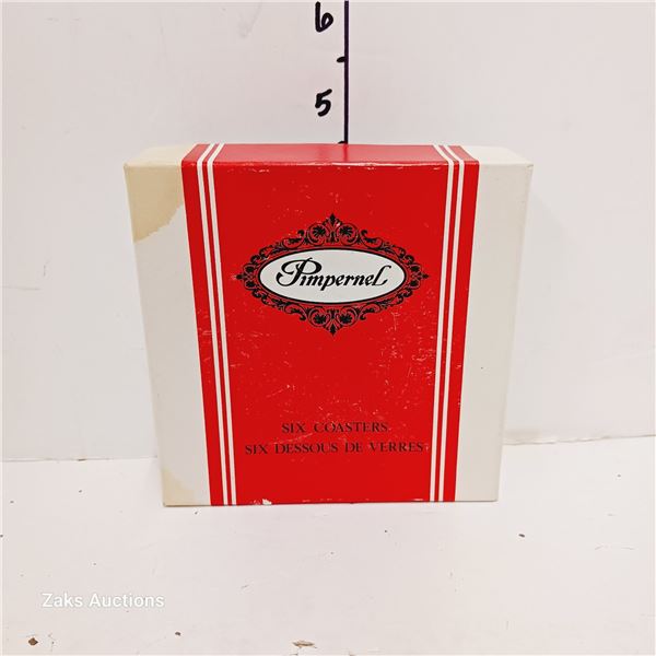 Boxed Set of Pimpernel Coasters