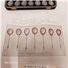 Image 5 : Boxed Set of 7 Salisbury Replica Spoons - Circa  1905 Hallmarked