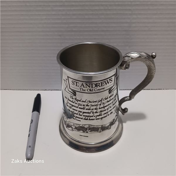 English Pewter Company St. Andrews Golf Tankard