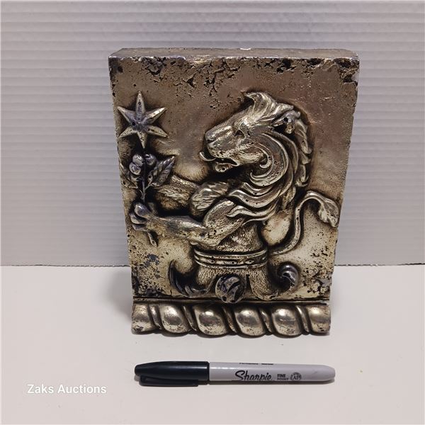 Retired Sid Dickens Memory-Block Wall Tile - Leo SZ08 Silver Finish