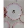 Image 3 : Set of 5 PInk & Gold Dessert Dishes - Elbogen Carlsbad