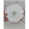 Image 5 : Set of 5 PInk & Gold Dessert Dishes - Elbogen Carlsbad