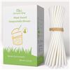 Image 1 : NEW LY PLANT BASED COMPOSTABLE STRAWS