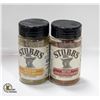 Image 1 : NEW 2 X 143G STUBB'S CHICKEN RUB & BEEF RUB MIX