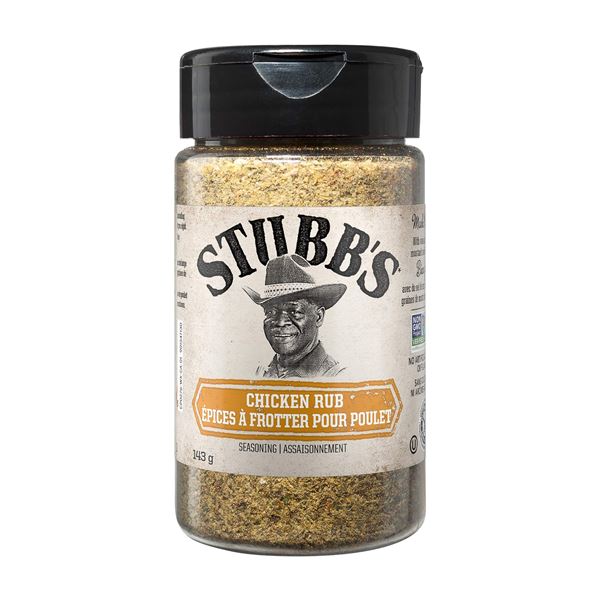 NEW 143G STUBBS CHICKEN RUB SPICE
