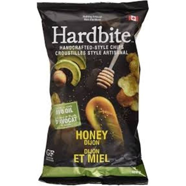 NEW 2 X 128G HARDBITE HONEY DIJON CHIPS
