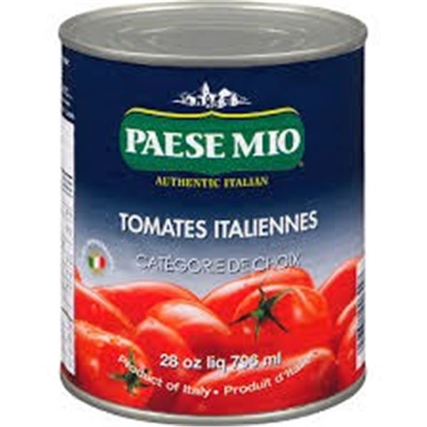 NEW 2 X 796ML PAESE MIO ITALIAN TOMATOES