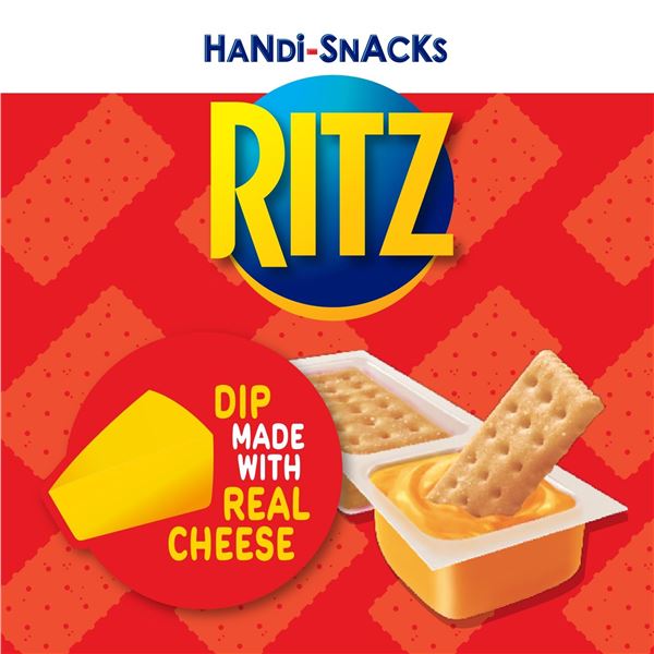 NEW 10 X 27G RITZ HANDI SNACKS