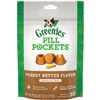 NEW 6 X 224G GREENIES PILL POCKETS PEANUT BUTTER