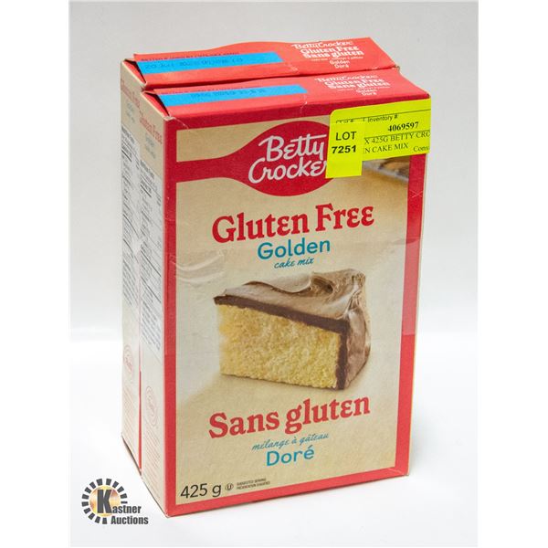 NEW 2 X 425G BETTY CROCKER GOLDEN CAKE MIX