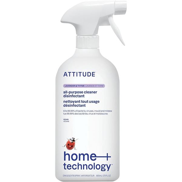 NEW 800ML ATTITUDE KITCHEN CLEANER LAVENDER