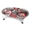 Image 1 : NEW RUFF N TUFF STAINLESS STEEL DOUBLE DINER