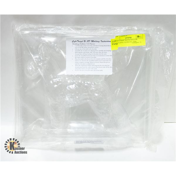 NEW CYBER TRAYD HOLLOW MOULDING 3D PIECES - DOG