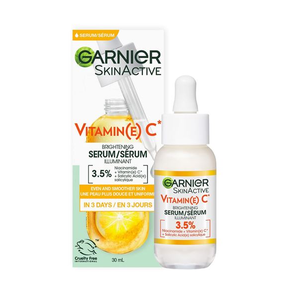 NEW 30ML GARNIER VITAMIN C BRIGHTENING SERUM