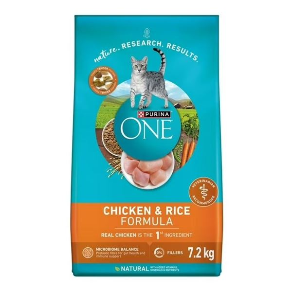 NEW PURINA ONE CHICKEN AND RICE FORMULA 1.59KG