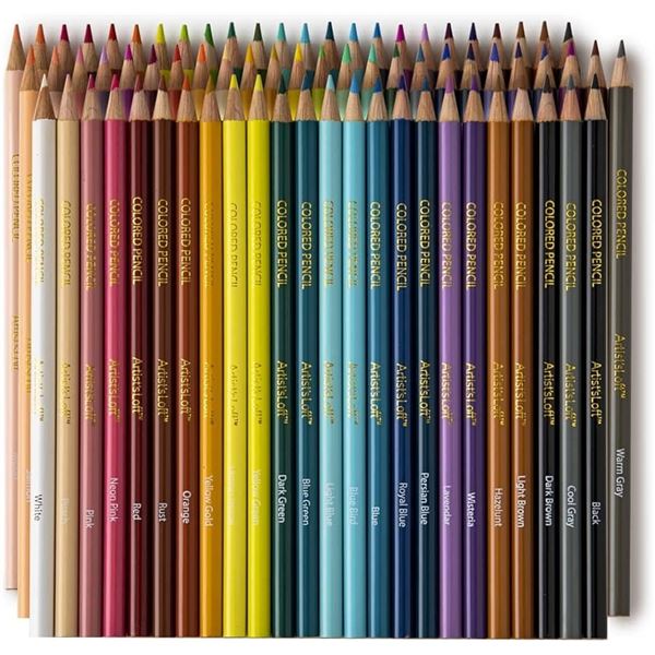 NEW 72 COLORED PENCILS PREMIUM ASSORTMENT