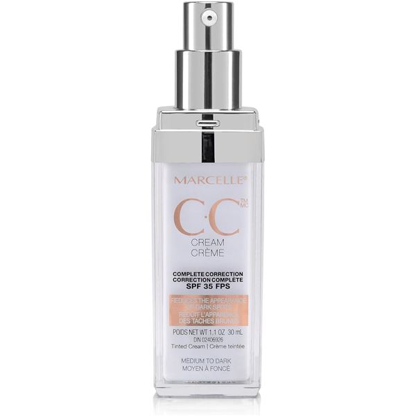 BRAND NEW 30ML MARCELLE CC CREAM MEDIUM-DARK