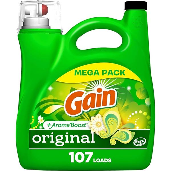 NEW 4.55L GAIN MEGA PACK AROMA BOOST ORIGINAL