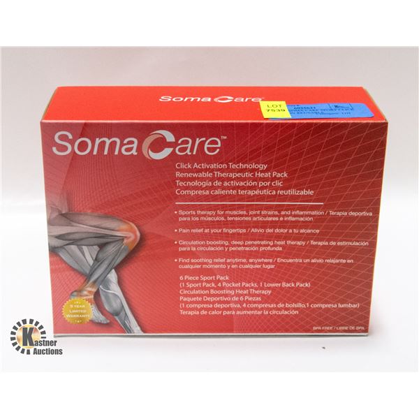 NEW 6PCS SOMA CARE SPORT CLICK ACTIVATION REUSABLE