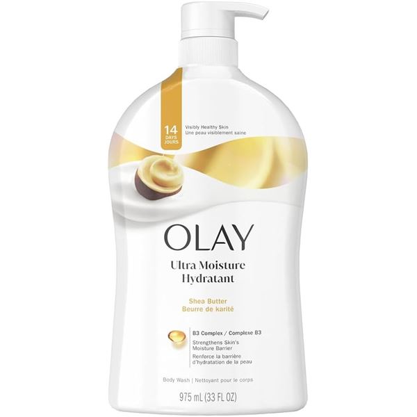 NEW OLAY ULTRA MOISTURE WITH SHEA BUTTER